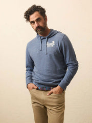 Sunwashed Organic Graphic Hoodie - Dusk