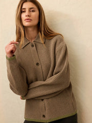 Lodge Cardigan - Nutmeg