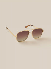 Waverly Sunglasses - Satin Gold