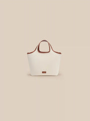 Cuyana For Faherty Canvas Mini System Tote - Natural