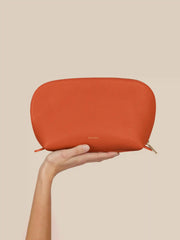 Cuyana For Faherty Travel Case Set - Burnt Orange Blush