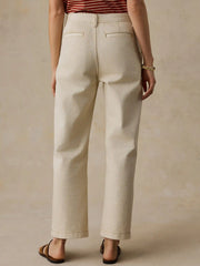 Driftwood Denim Pant - Almond Milk