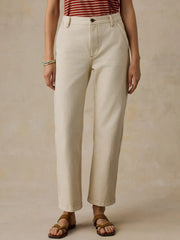 Driftwood Denim Pant - Almond Milk