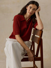 Cotton Twill Drawstring Pant - Egret