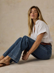 Stretch Terry Patch Pocket Pant - Riverton