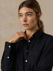 Heirloom Dobby Catalina Dress - Black