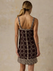 Annabelle Mini Dress - Desert Blossom