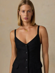 Sun Strider Milo Dress - Black