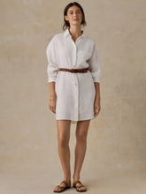 Laguna Linen Kova Shirtdress - White