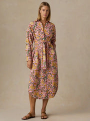 Voile Rio Shirtdress - Blossom Serenade