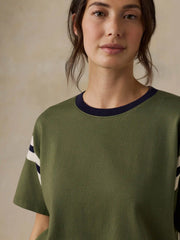 Sport Jersey Throwback Tee - Clover Varsity