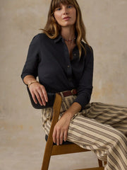 Sunwashed Knit Shirt - Washed Black