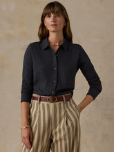 Sunwashed Knit Shirt - Washed Black
