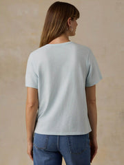 Sunwashed Regenerative Tee - Sky