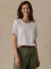 Sunwashed Regenerative Tee - White