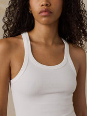 Surfside Rib Tank - White