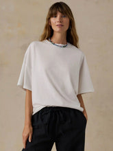 Sunwashed Boyfriend Tee - White