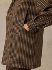 Twill Tide Chore Jacket - Maple Cove Stripe