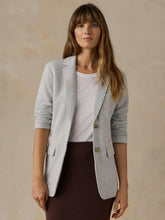 Inlet Knit Blazer - Heather Grey