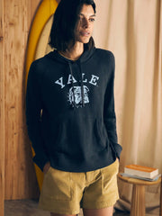 Yale Sunwashed Slub Hoodie - Blue Nights
