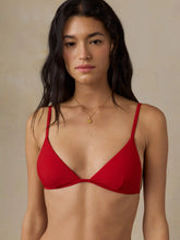 Solstice Triangle Top - Tango Red