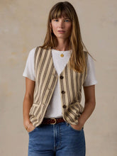 Summit Vest - Treeline Stripe