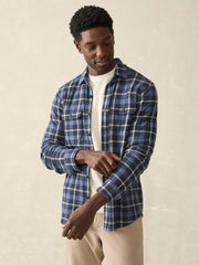 Legend™ Sweater Shirt - Blue Winds Plaid