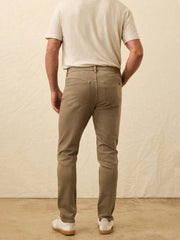 Stretch Terry 5-Pocket Pant - Dark Rye
