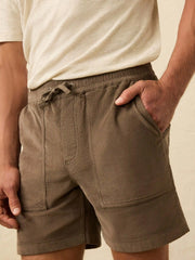 Corduroy Drawstring Utility Short - Elm Ridge