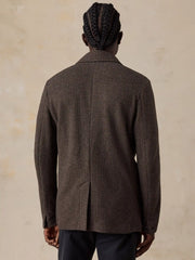 Inlet Knit Tweed Blazer - Woodland Herringbone