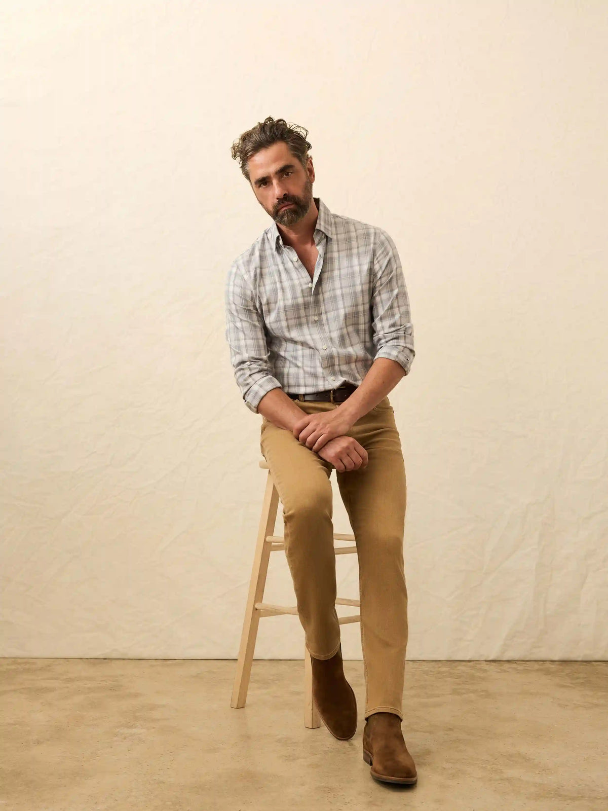 The Movement™ Shirt - Grey Falls Plaid