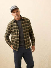Heirloom Portuguese Flannel Shirt - Garret Verde Plaid