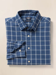 Movement™ Monterey Shirt - Midnight Cloud Plaid