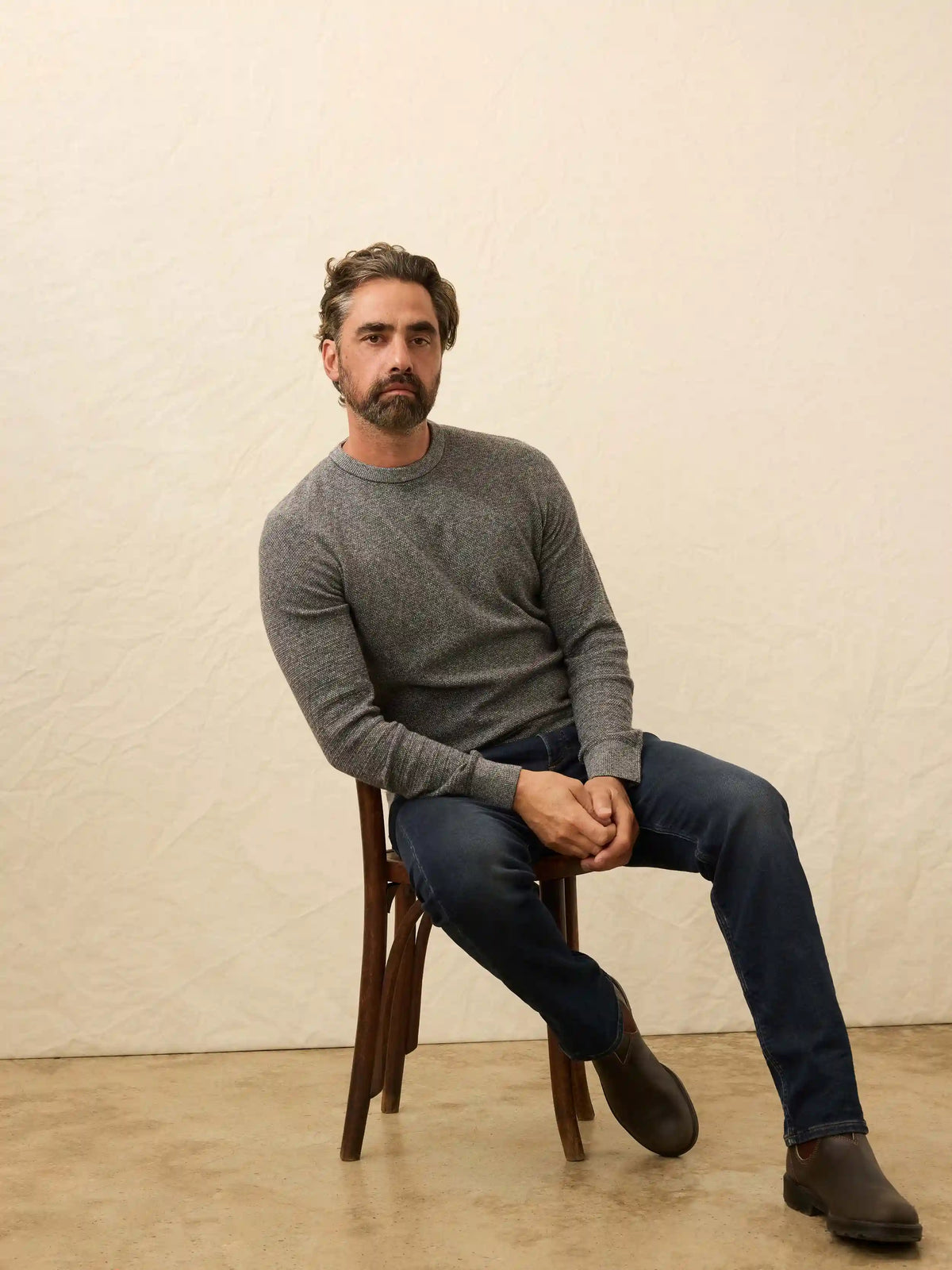 Jackson Crew Sweater - Dark Ash Feeder