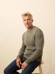 Heirloom Crewneck Sweater - Olive Cove
