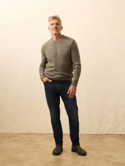 Heirloom Crewneck Sweater - Olive Cove