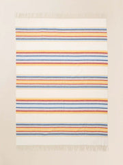 Brushed Recycled Cotton Blanket - Daybreak Ombre