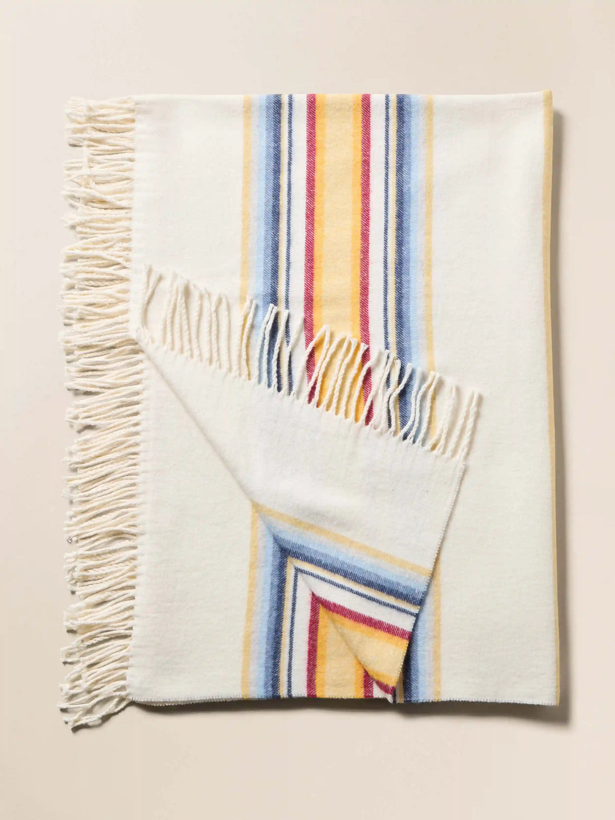 Brushed Recycled Cotton Blanket - Daybreak Ombre