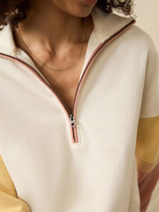High Standard Fleece Quarter Zip - Sunset Dusk
