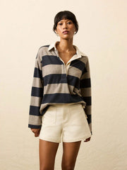 Legend™ Sweater Rugby Popover - Navy Rugby