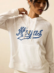 Georgetown Sunwashed Organic Hoodie - White