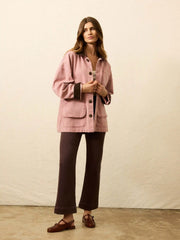 Sunwashed Canvas Barn Jacket - Nostalgia Rose