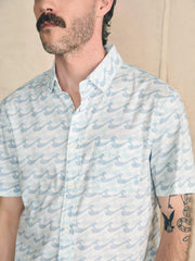 Short-Sleeve Movement™ Shirt - Ivory Endless Peaks