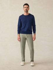 Stretch Terry 5-Pocket Pant - Faded Olive