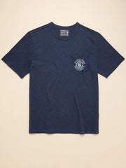 Georgetown Sunwashed Pocket Tee - Dune Navy