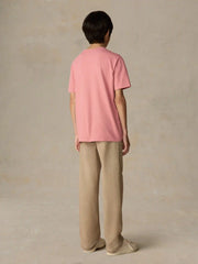 Big Kids Sunwashed Regenerative Pocket Tee - Faded Flag