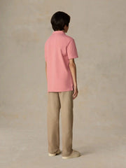 Big Kids Sunwashed T-Shirt Polo - Faded Flag
