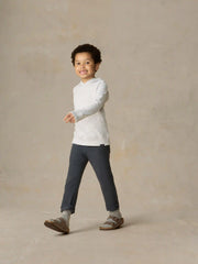 Little Kids Sunwashed Organic Hoodie - Light Grey Heather