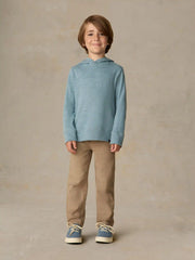 Little Kids Sunwashed Organic Hoodie - Stormy Lake