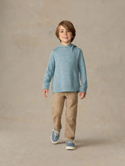 Little Kids Sunwashed Organic Hoodie - Stormy Lake